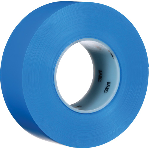 Durable Floor Marking Tape 971, 2" x 108', Vinyl, Blue Ontario Packaging