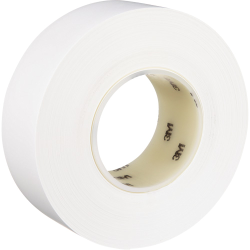 Durable Floor Marking Tape 971, 2" x 108', Vinyl, White Ontario Packaging