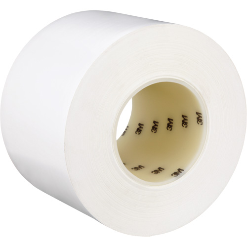 Durable Floor Marking Tape 971, 4" x 108', Vinyl, White Ontario Packaging
