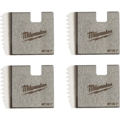 Matrices de tuyauterie portables NPT, Pour tuyau de 1", Alliage/Acier rapide Ontario Packaging