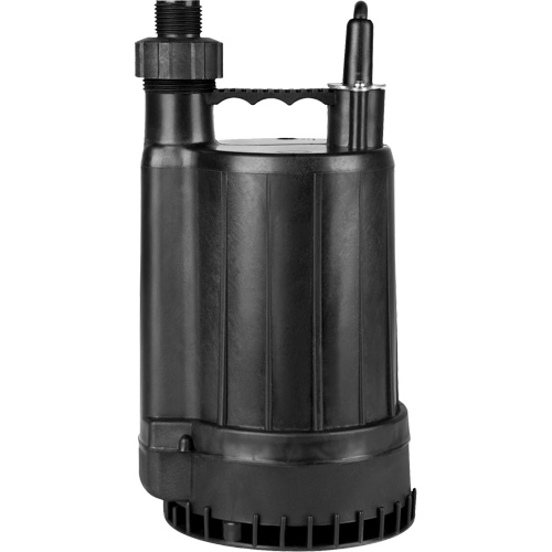 Pompe utilitaire en thermoplastique, 115 V, 2200 gal/h, 1/4 CV Ontario Packaging