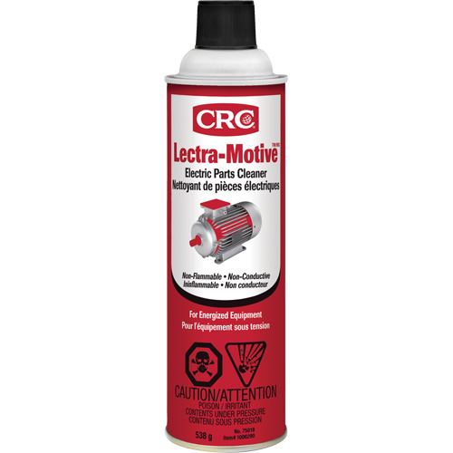 Lectra-Motive Electric Parts Cleaner, Aerosol Can Ontario Packaging