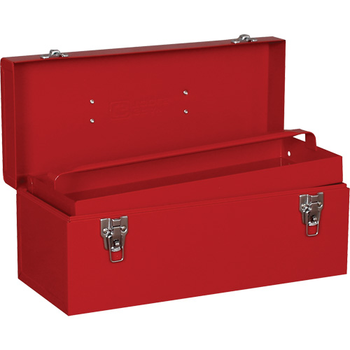 Utility Tool Box, 7" D x 16" W x 7-1/2" H, Red Ontario Packaging