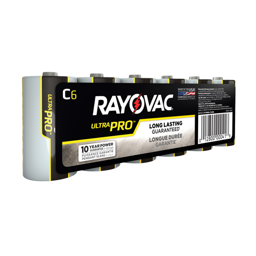 Ultra PRO Industrial Batteries, C, 1.5 V Ontario Packaging