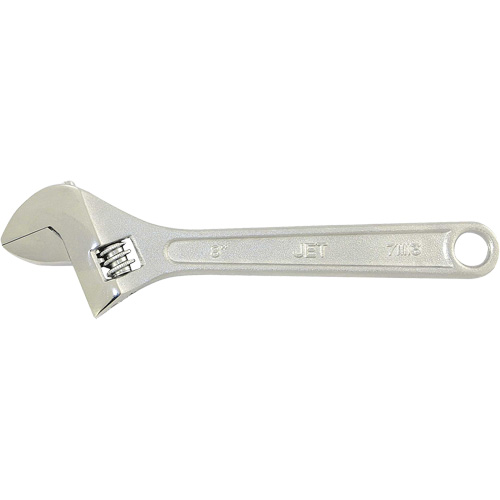 AW-8 AW-8 Adjustable Wrench, 8" L, 1" Max Width, Chrome Ontario Packaging