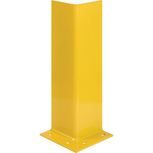 Protecteurs pour montants, Acier, 7" la x 7" p x 12" h, Jaune s&eacute;curit&eacute; OSHA Ontario Packaging