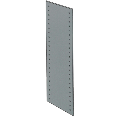 &eacute;tag&egrave;res &agrave; corni&egrave;res perfor&eacute;es - Panneaux lat&eacute;raux galvanis&eacute;s, 84" ha, 24" p, Acier galvanis&eacute; Ontario Packaging