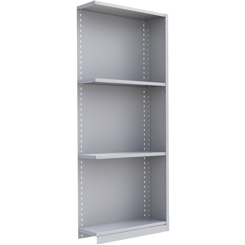 &eacute;l&eacute;ment de rayonnage Interlok, Acier, Sans boulons, Capacit&eacute; 800 lb, 36" la x 88" h x 24" p Ontario Packaging
