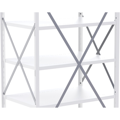 Interlok Boltless Shelving Back Braces Ontario Packaging