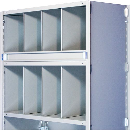 Interlok Boltless Shelving Divider Ontario Packaging