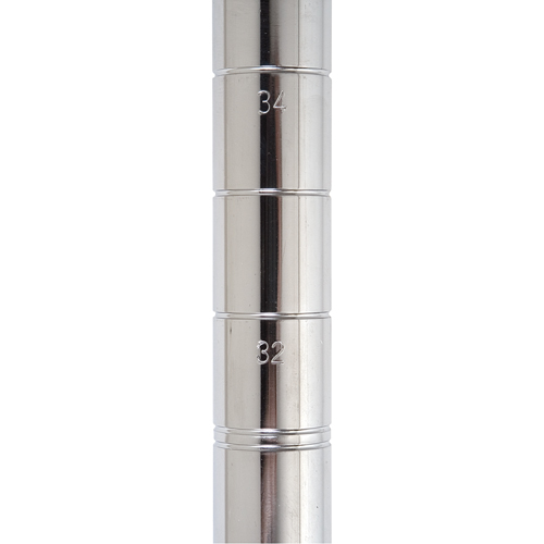 Heavy-Duty Chromate Wire Shelving Post, 33" H Ontario Packaging