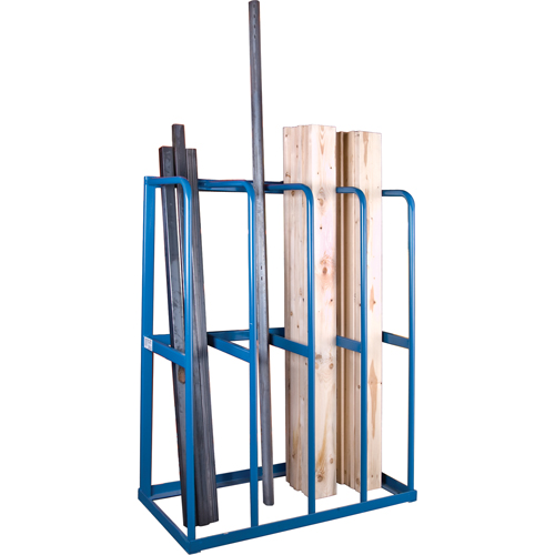 Bar Storage Racks - Vertical Bar Racks, Vertical, 48" W x 24" D x 60" H, 3000 lbs. Cap. Ontario Packaging