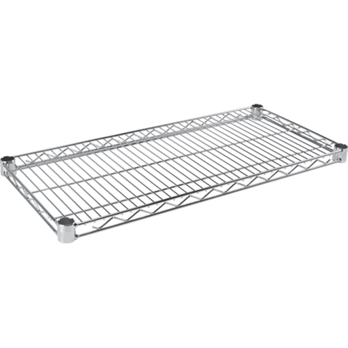 Wire Shelf for Heavy-Duty Chromate Wire Shelving, 30" W x 14" D, 800 lbs. Capacity Ontario Packaging