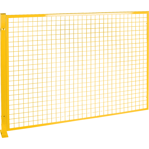 Mesh Style Perimeter Guard, 4' H x 8' W, Yellow Ontario Packaging
