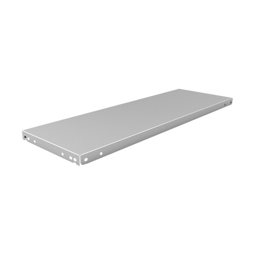 Slotted Angle Shelf, Galvanized Steel, 36" W x 12" D Ontario Packaging