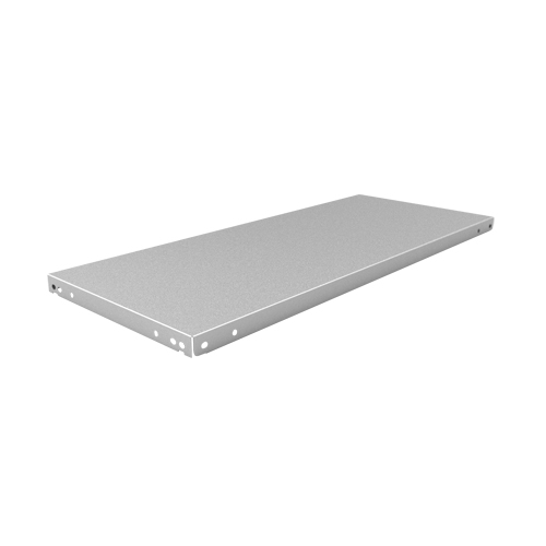 Slotted Angle Shelf, Galvanized Steel, 36" W x 15" D Ontario Packaging