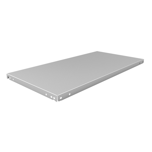 Slotted Angle Shelf, Galvanized Steel, 36" W x 18" D Ontario Packaging