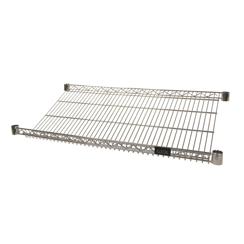 Tablette inclin&eacute;e en treillis m&eacute;tallique, 18" la x 36" p, Capacit&eacute; de 400 lb Ontario Packaging