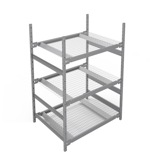 Wide Span Storage Shelving, Steel, Boltless, 1340 lbs. Capacity, 42" W x 60" H x 32" D Ontario Packaging