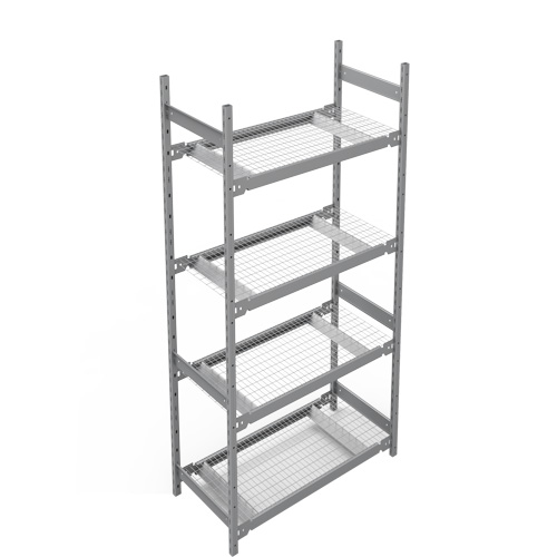 &eacute;tag&egrave;re de grande largeur, Acier, Sans boulons, Capacit&eacute; 1340 lb, 42" la x 84" h x 18" p Ontario Packaging