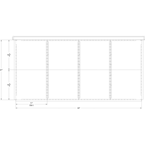 Cabinet d'entreposage &agrave; tiroirs int&eacute;gr&eacute; Interlok Ontario Packaging