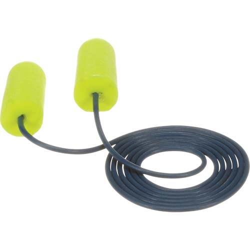 Bouchons d'oreilles d&eacute;tectables E-A-Rsoft, Avec cordon, R&eacute;gulier, Vrac - Sac en poly, NRR dB 32 Ontario Packaging