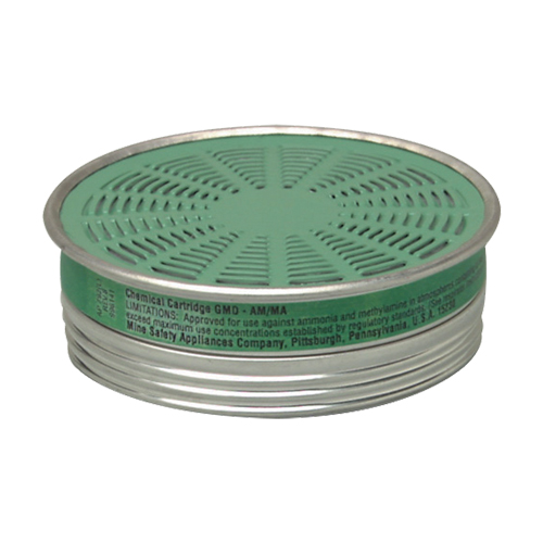 Cartouches pour respirateurs Comfo, Cartouche gaz/vapeur, Ammoniac/M&eacute;thylamine Ontario Packaging