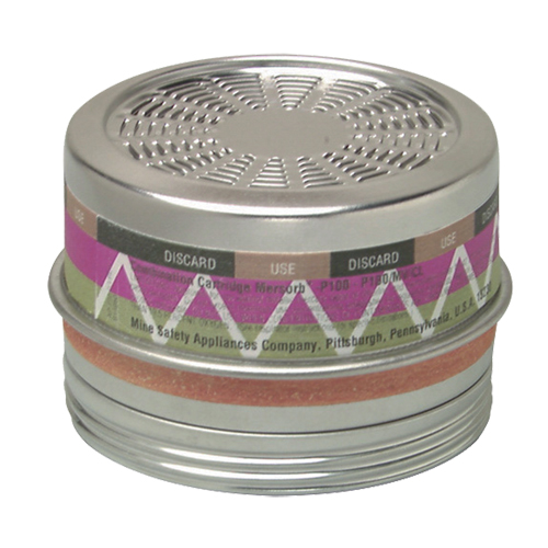 Cartouches pour respirateurs Comfo, Cartouche gaz/vapeur, Vapeurs organiques/P100 Ontario Packaging