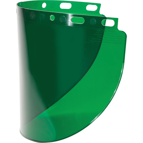 Visi&egrave;re panoramique Fibre-Metal, Propionate, Teinte Vert Ontario Packaging