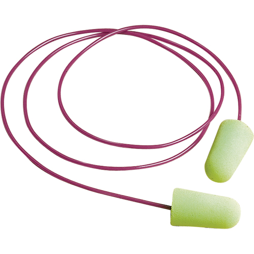 Bouchons d'oreilles en mousse Pura-Fit, Vrac - Boîte, Avec cordon Ontario Packaging