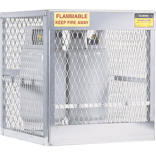 Armoires en aluminium pour bouteilles GPL, nbre de bouteilles: 4, 30" , 32" , 33-1/2" , Argent Ontario Packaging
