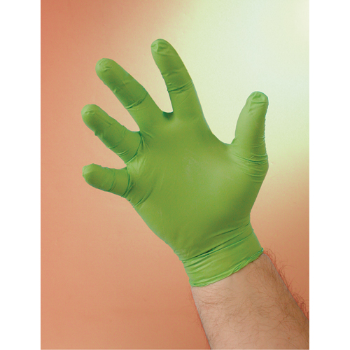 N-Dex&reg; Gloves, Small, Nitrile, 4-mil, Powder-Free, Green Ontario Packaging
