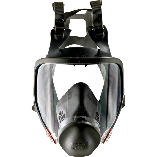 Masque complet pour respirateurs PAPR 3M, &eacute;lastom&egrave;re/Silicone/Thermoplastique, Grand Ontario Packaging