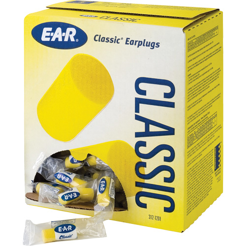 Bouchons d'oreilles Classic E-A-R, Paire - Sac en poly Ontario Packaging