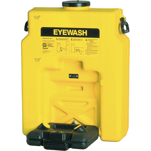 Eyewash, Gravity-Fed, 14 gal. Capacity, Meets ANSI Z358.1 Ontario Packaging
