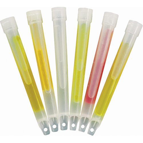 6" Cyalume&reg; Lightsticks, White, 30 mins. Duration Ontario Packaging