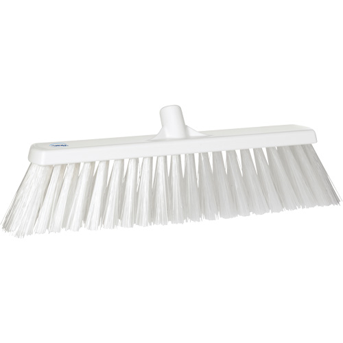 T&ecirc;te de balai-brosse pour grandes particules, 2-1/2", Polyester, Blanc Ontario Packaging