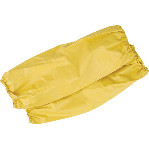 Flame Resistant Sleeves, 18" long, Polyester/PVC, Yellow Ontario Packaging