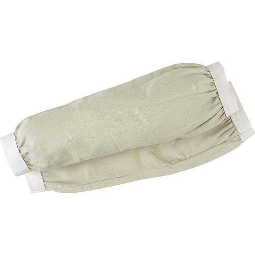 Manchettes jetables, Longueur de 18", Coton, Blanc Ontario Packaging
