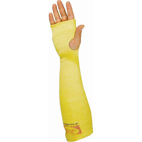 Sleeves, Kevlar&reg;, 18", ANSI/ISEA 105 Level 3, Yellow Ontario Packaging