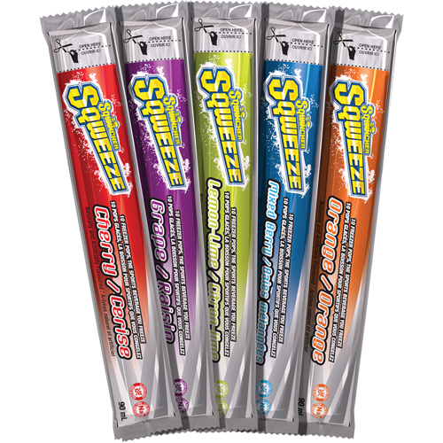 Sqwincher&reg; Sqweeze Freezer Pops Ontario Packaging