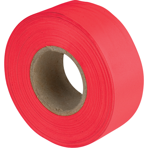 Flagging Tape, 1.2" W x 300' L, Red Ontario Packaging