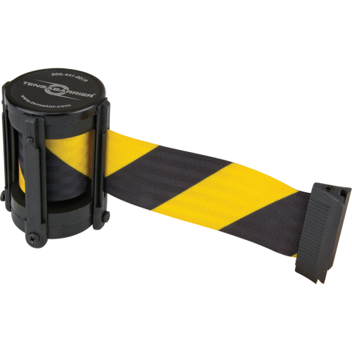 Replacement Cassettes For Advance, Outdoor & StowAway&reg; TensaBarrier&reg;, 7.5', Yellow Tape Ontario Packaging