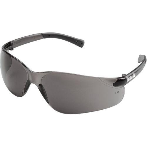 Lunettes de s&eacute;curit&eacute; Bear Kat, Lentille Grise/fum&eacute;e, Anti-&eacute;gratignures, ANSI Z87+/R&eacute;pond ou surpasse la norme CSA Z94.3 Ontario Packaging