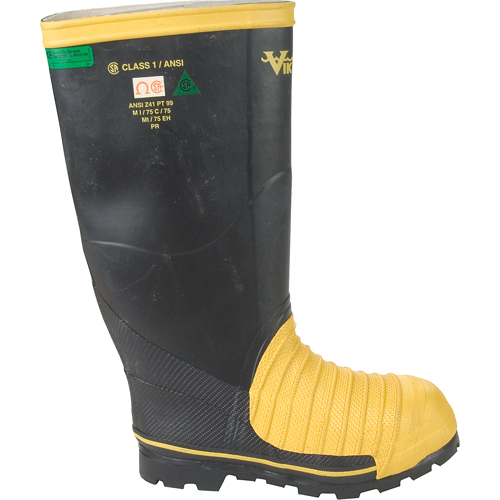 Miner 49er Professional Mining Boots, Rubber, Steel Toe, Size 7 Ontario Packaging
