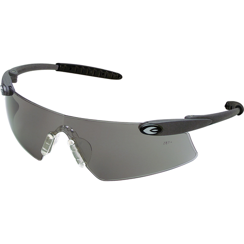 Lunettes de s&eacute;curit&eacute; Desperado, Lentille Grise/fum&eacute;e, Anti-&eacute;gratignures, ANSI Z87+/R&eacute;pond ou surpasse la norme CSA Z94.3 Ontario Packaging