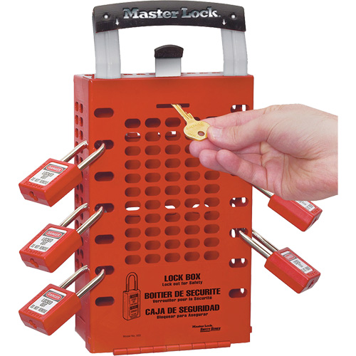 Boîtes de verrouillage Latch Tight, Rouge Ontario Packaging