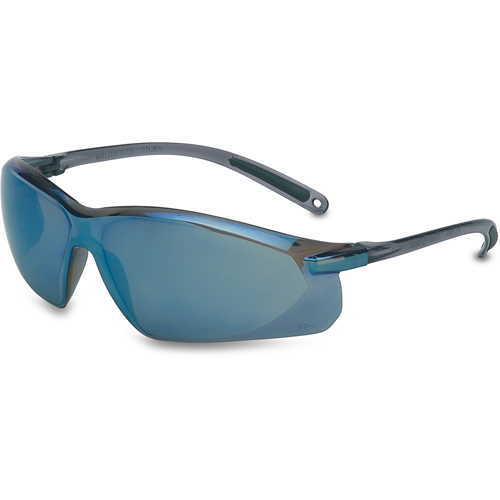 Uvex&reg; A700 Series Safety Glasses, Blue/Mirror Lens, Anti-Scratch, Meets/Exceeds CSA Z94.3 Ontario Packaging