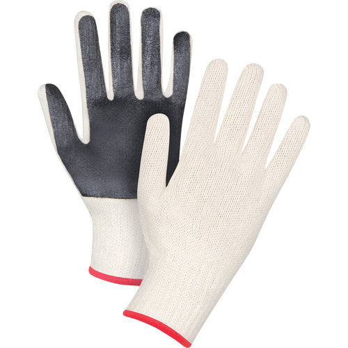 Palm-Coated String Knit Gloves, Poly/Cotton, Single Sided, 7 Gauge, Small Ontario Packaging