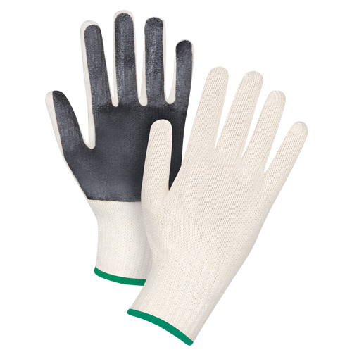 Palm-Coated String Knit Gloves, Poly/Cotton, Single Sided, 7 Gauge, Medium Ontario Packaging
